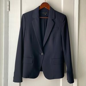 Theory suit jacket, navy, size 4